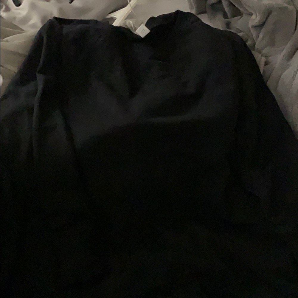 Black Crew Neck Sweater